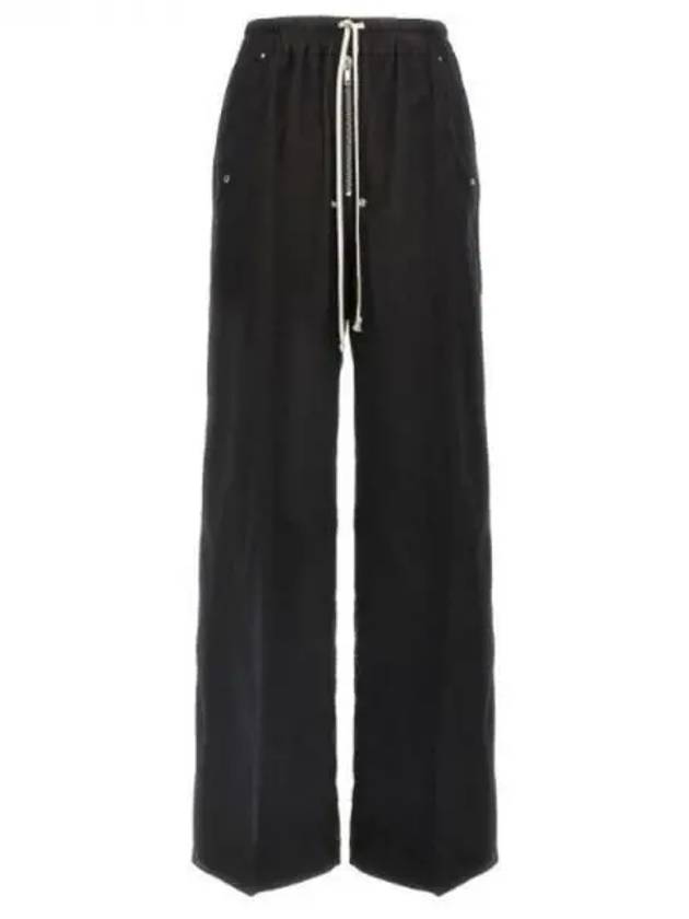 Rick Owens Bella Wide Cotton Pants 271580 - RICK OWENS - BALAAN 1