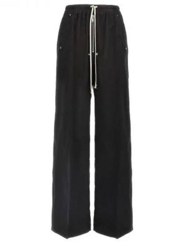 Rick Owens Bella Wide Cotton Pants 271580 - RICK OWENS - BALAAN 1