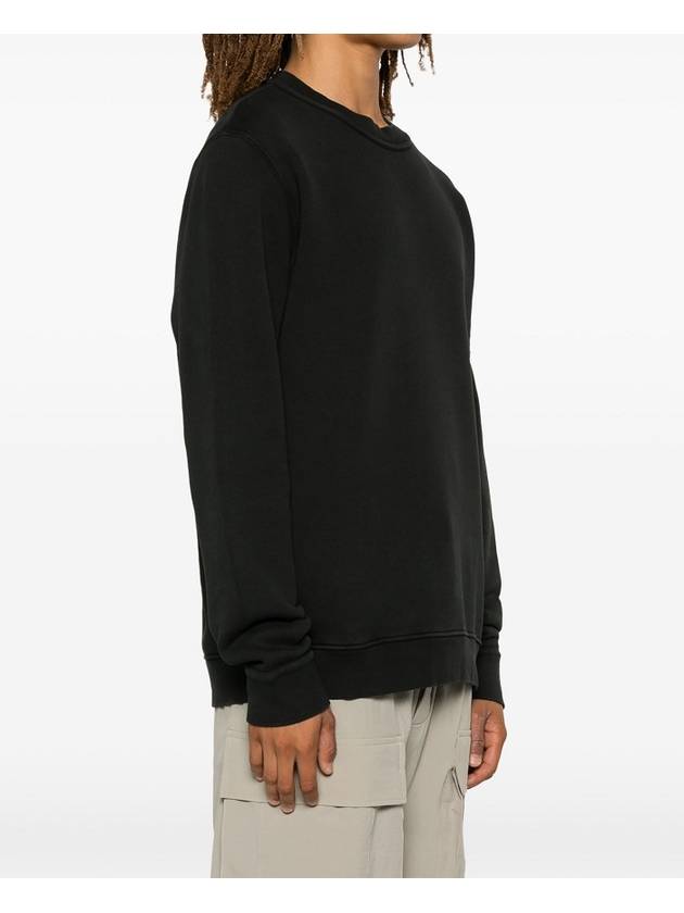 Compass Badge Sweatshirt Black - STONE ISLAND - BALAAN 3