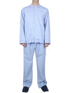 Poplin Pajamas Overfit Long Sleeve Shirt SWT SB - TEKLA - BALAAN 5