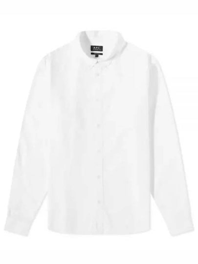 Edouard Long Sleeve Shirt White - A.P.C. - BALAAN 2