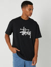 AU Australia Solid Graffiti C T Shirt ST031000 Black MENS - STUSSY - BALAAN 1