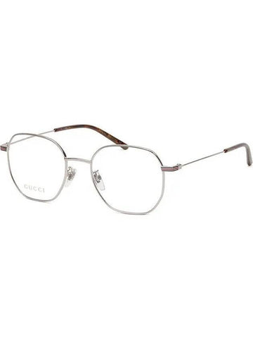 Eyewear Asian Fit Silver Glasses Frame - GUCCI - BALAAN 1