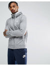 Sportswear Legacy Zip Up Hoodie Grey - NIKE - BALAAN 2