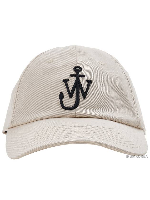 Logo Cotton Canvas Ball Cap Natural - JW ANDERSON - BALAAN 3