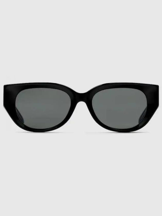 Cat eye shape frame sunglasses black acetate 778287J07401012 - GUCCI - BALAAN 2