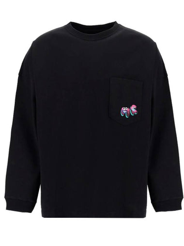 Men's relaxed long sleeve tshirt black m624eq - MARTINE ROSE - BALAAN 1