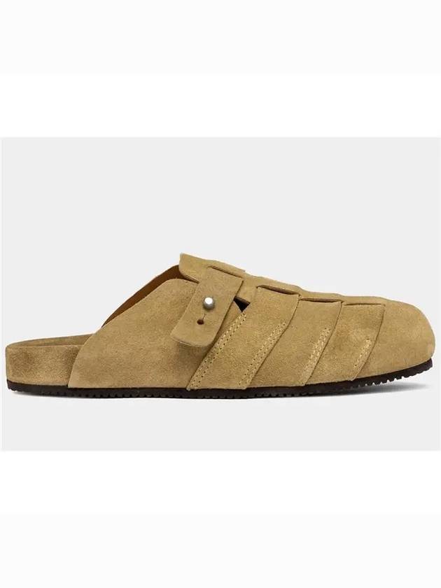 Glamping Suede Sandal Mules Senape - BUTTERO - BALAAN 2