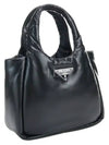 Padded Soft Nappa Tote Bag Black - PRADA - BALAAN 2