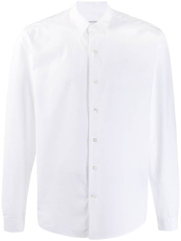 Classic Long Sleeve Shirt White - AMI - BALAAN 1