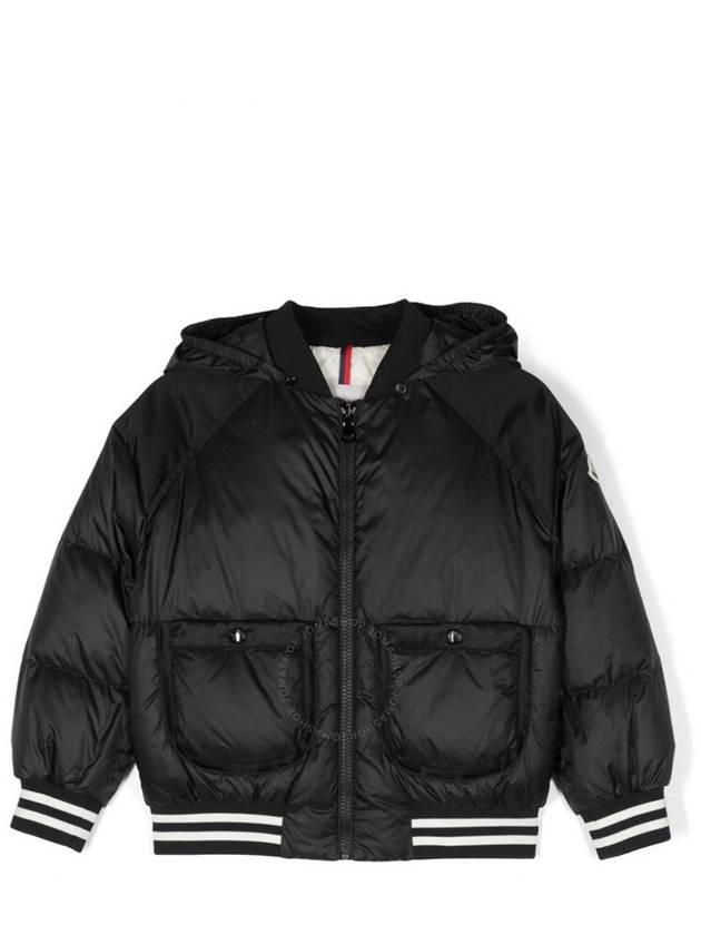 Moncler Girls Martha Hooded Puffer Jacket, Size 4 - MONCLER - BALAAN 1