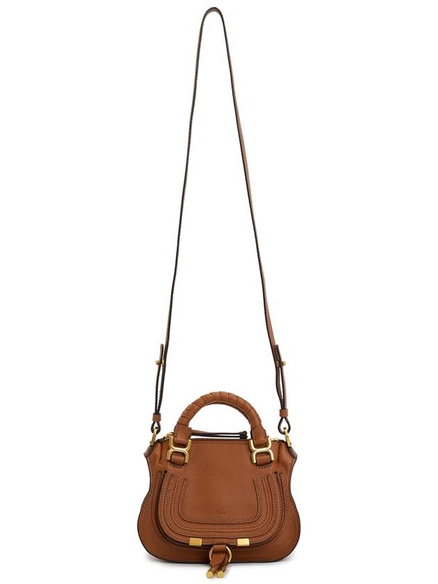 Marcie Mini Double Carry Tote Bag Tan - CHLOE - BALAAN 8