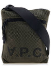 VPC Logo Mesh Cross Bag Khaki - A.P.C. - BALAAN 2