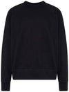 Men's Huron Crew Neck Sweatshirt Black - CANADA GOOSE - BALAAN 1