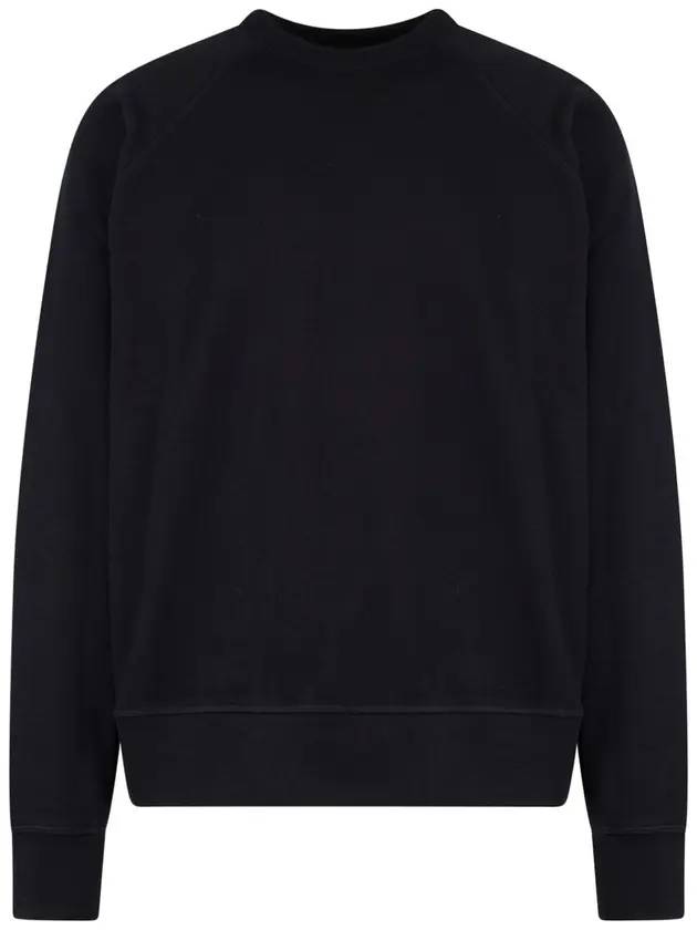 Men's Huron Crew Neck Sweatshirt Black - CANADA GOOSE - BALAAN 1