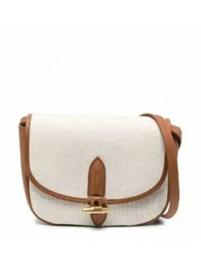 Le Caban Satchel Shoulder Bag Ivory - SAINT LAURENT - BALAAN 2