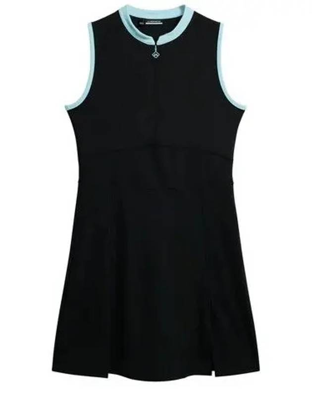 Ebony Golf Sleeveless Short Dress Black - J.LINDEBERG - BALAAN 2