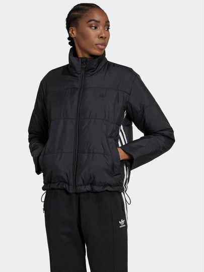 Short Puffer Padded Jacket Black - ADIDAS - BALAAN 2