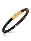 Daily Confidential Bracelet Brown Gold - LOUIS VUITTON - BALAAN 3