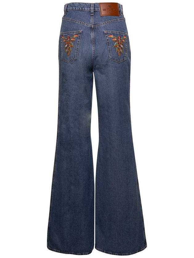 23 fw Jeans WITH Bag Multicolor Embroidery 1182395720200 B0650498865 - ETRO - BALAAN 3