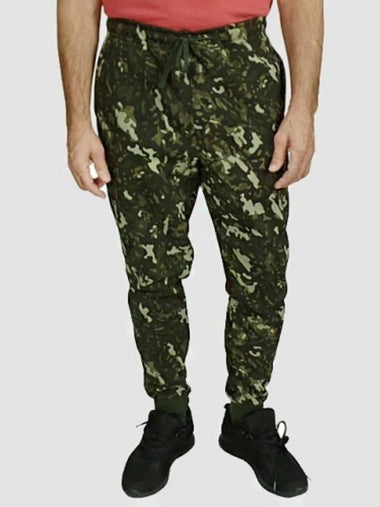 01AR6633355Club Camo Jogger PantsGreen Black - NIKE - BALAAN 1