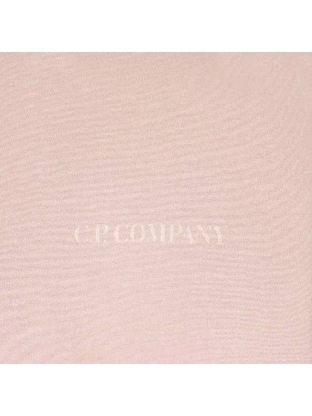 Logo Short Sleeve T-Shirt Pink - CP COMPANY - BALAAN 5