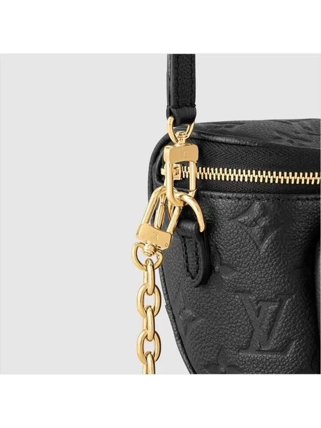 Mini Monogram Empreinte Leather Bum Bag Black - LOUIS VUITTON - BALAAN 3