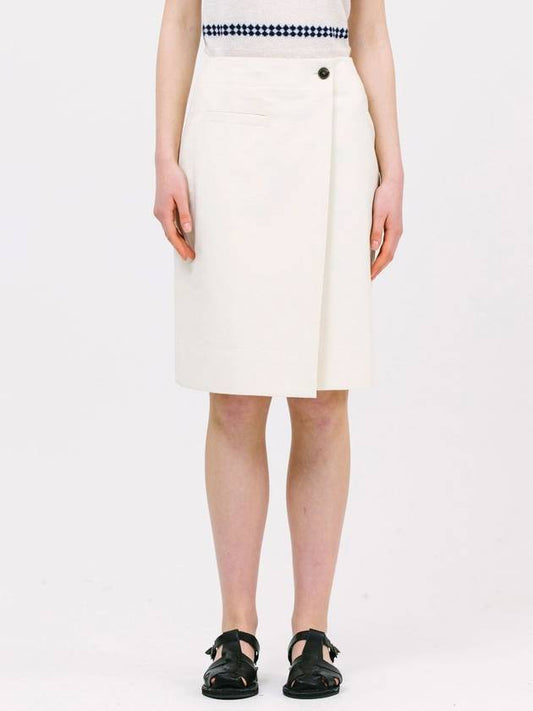 easy draped skirt_ivory - JUN BY JUN K - BALAAN 1