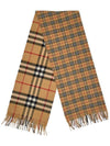 Gosha Rubchinskiy cashmere scarf muffler Gosha Rubchinskiy x - BURBERRY - BALAAN 3