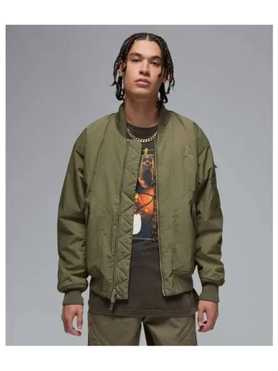 Jordan Renegade Bomber Jacket Medium Olive - NIKE - BALAAN 2