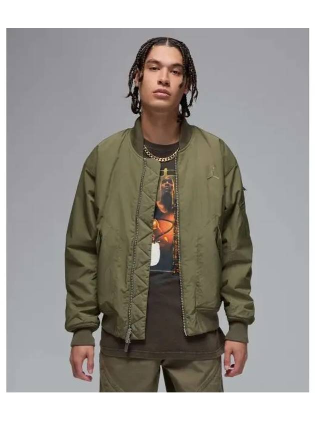 Jordan Renegade Bomber Jacket Medium Olive - NIKE - BALAAN 1