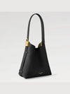 Low Key Hobo Calfskin Shoulder Bag Black - LOUIS VUITTON - BALAAN 5