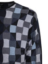 Checkerboard sweater knit 3RSM29SM31Z - GIORGIO ARMANI - BALAAN 3