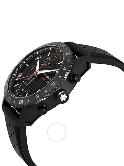 Montblanc TimeWalker Black Dial Men's Chronograph Rubber Watch 116101 - MONTBLANC - BALAAN 2