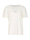 24/1 Jersey Garment Dyed Logo Short Sleeve T-Shirt White - CP COMPANY - BALAAN 2