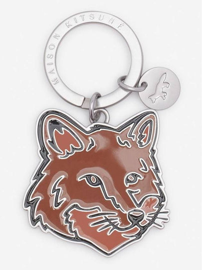 Metal Fox Key Ring Tobacco - MAISON KITSUNE - BALAAN 2