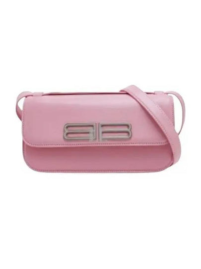 Gossip Calfskin Small Shoulder Bag Candy Pink - BALENCIAGA - BALAAN 2