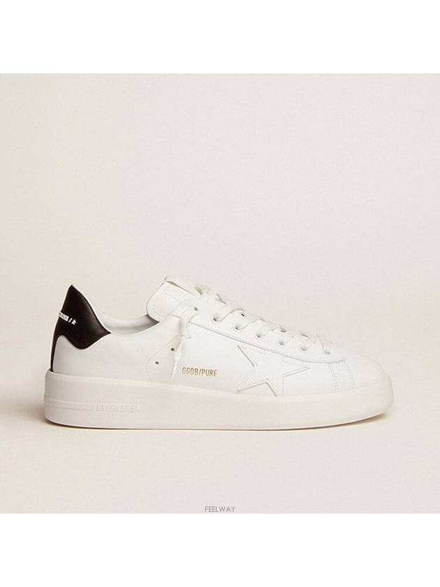 Purestar Black Tab Low Top Sneakers White - GOLDEN GOOSE - BALAAN 2