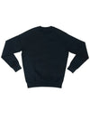 Monochrome Fox Head Patch Classic Sweatshirt Black - MAISON KITSUNE - BALAAN 3