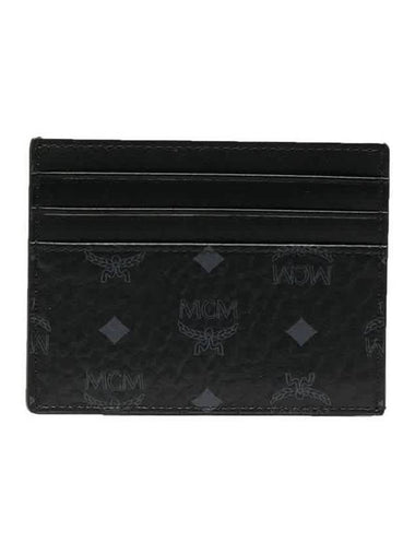 Visetos Original Card Wallet Black - MCM - BALAAN 1