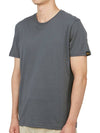 USN Blood Chit Short Sleeve T-Shirt Grey - ALPHA INDUSTRIES - BALAAN 3