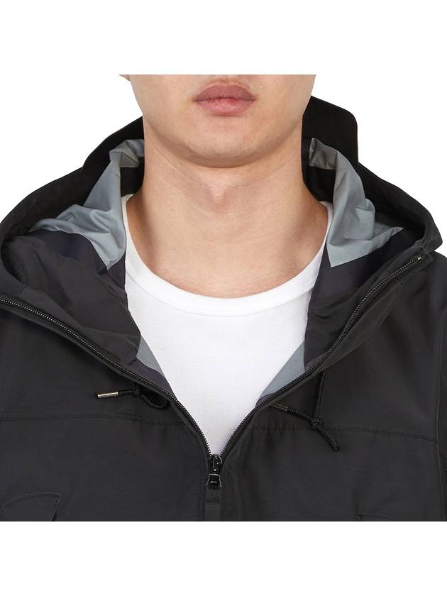 Bonded 3-Layer Zip-up Jacket Black - TEN C - BALAAN 9