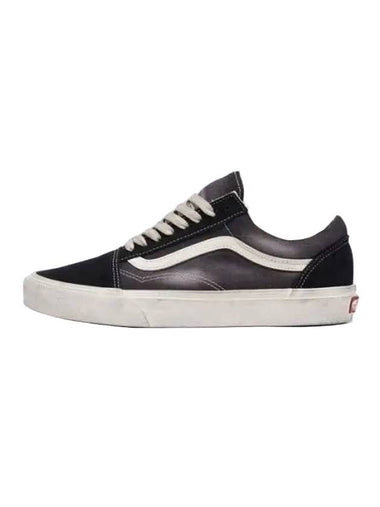 Old Skool Wave Washed Low Top Sneakers Black - VANS - BALAAN 1