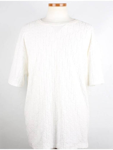 Terry cotton jacquard short sleeve XL - DIOR - BALAAN 1