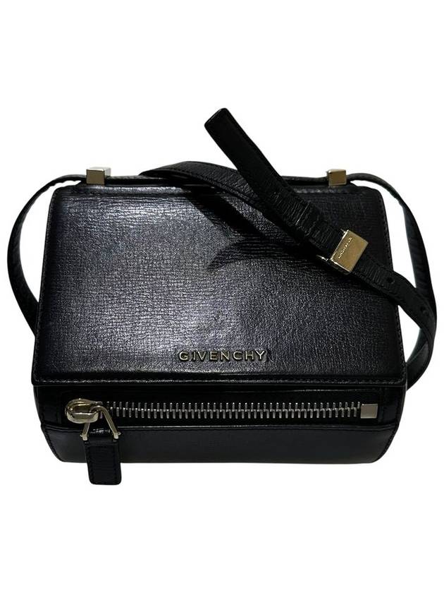 BB05256006 Black Calfskin Pandora Box Mini Cross Bag - GIVENCHY - BALAAN 1