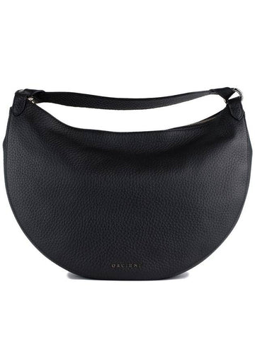 Orciani Dumpling L Soft Grained Leather Shoulder Bag With Black Shoulder Strap - ORCIANI - BALAAN 1