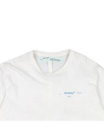 Smith Market OMAB001F18185005 Tee Men s Clothing - OFF WHITE - BALAAN 2