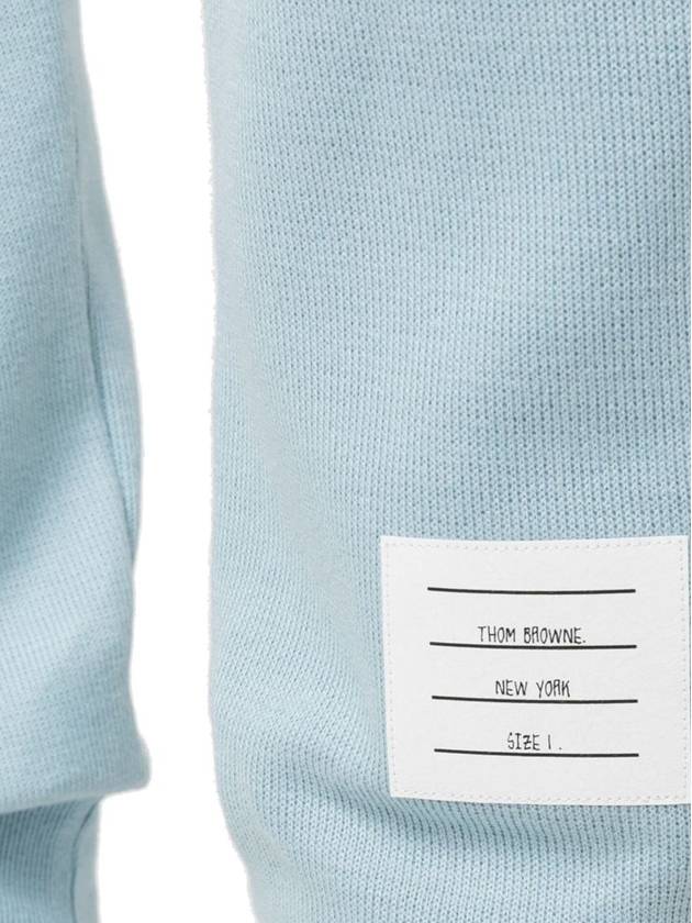 4 Bar Stripe Track Pants Light Blue - THOM BROWNE - BALAAN 4