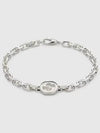 Interlocking G Chain Bracelet Silver - GUCCI - BALAAN 2