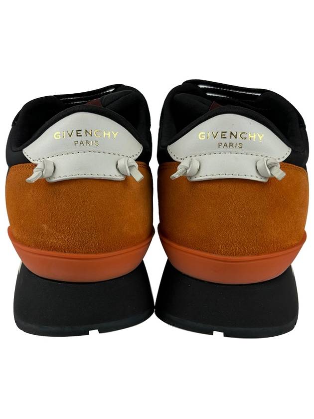 Active Runner Low Top Sneakers Orange Black - GIVENCHY - BALAAN 5